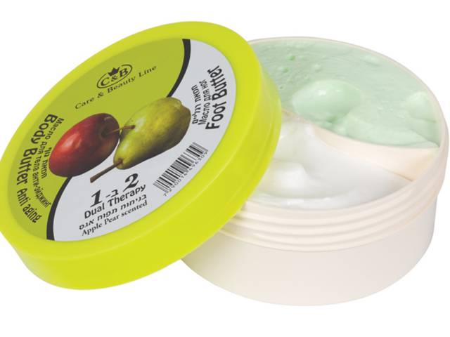 Foot Butter&Body Butter 2in1 Apple&Pear-scented DUAL THERAPY